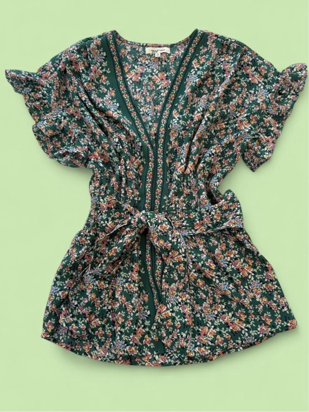 Max Studio Floral Blouse